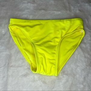 NEW Floatimini Neon Yellow Bikini Bottoms Kids Size 5
